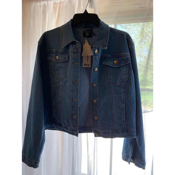 Boohoo Jackets & Blazers - NWT Denim Jacket